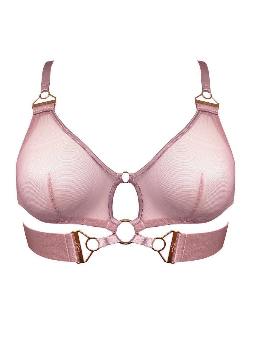 Kora Soft Cup Bra; Rose - Bordelle