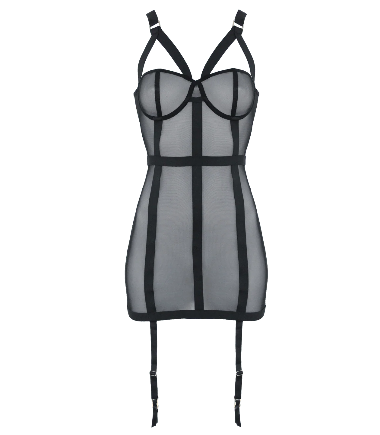 Mesh Corset Dress: Muse