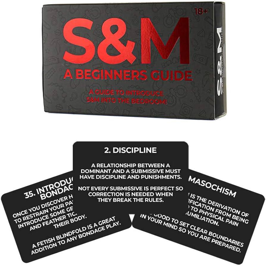 S&M A Beginners Guide Cards - Image 2